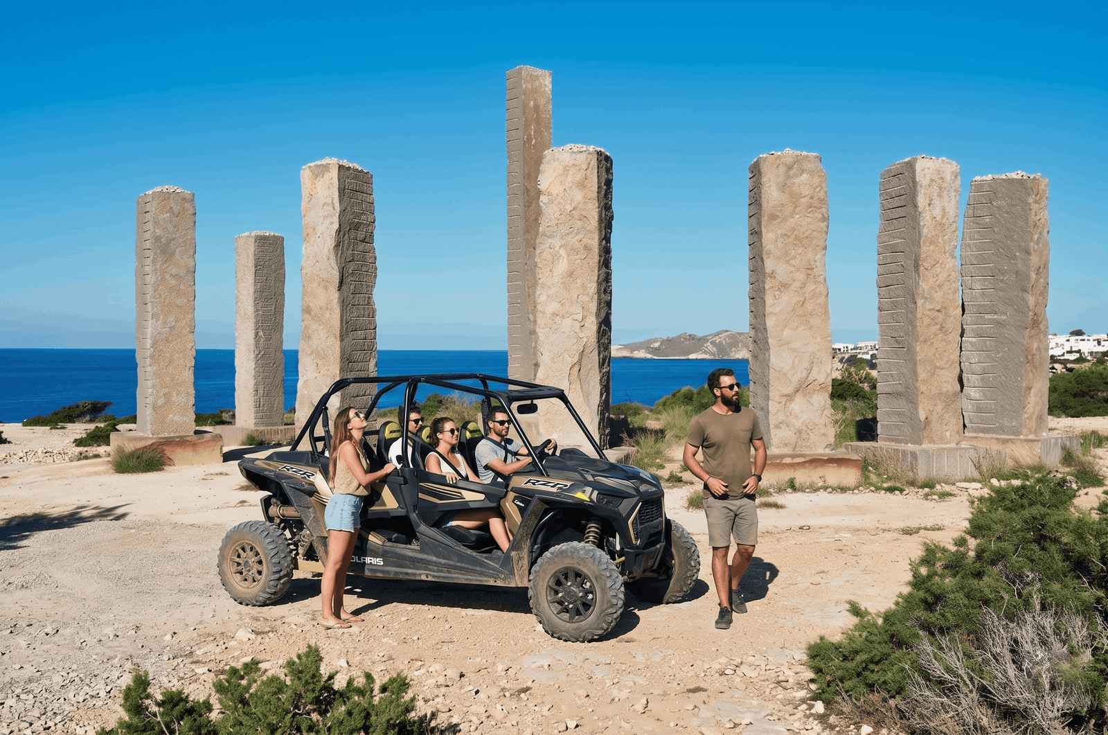 Cala Llentia Ibiza sculpture